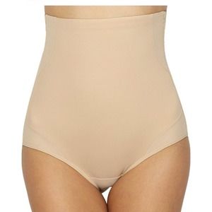 NEW TC Fine Intimates Womens Cool On You Hi Waist Shaping Brief Medium 4415 Nude